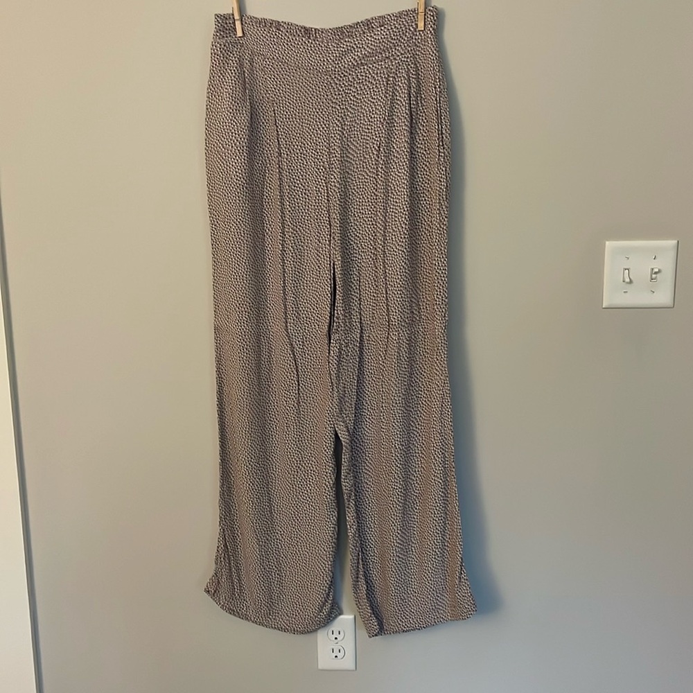 Sunday club - light pink pika dot pants - size medium